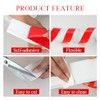 Peel and Stick Baseboard Trim,2.1 Inch x 20 Feet Rubber