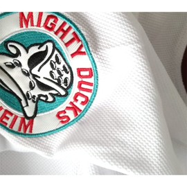 AIFFEE Men's Hockey Jersey #66 Bombay Ducks Ice Hockey Jerseys White Color Size S-XXL (XXXL)