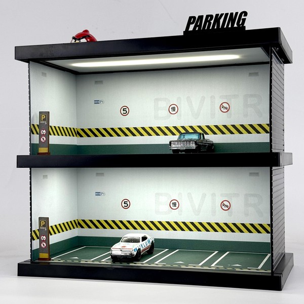Hot Diecast Wheels Display Case - 1/64 Scale Die-cast Model