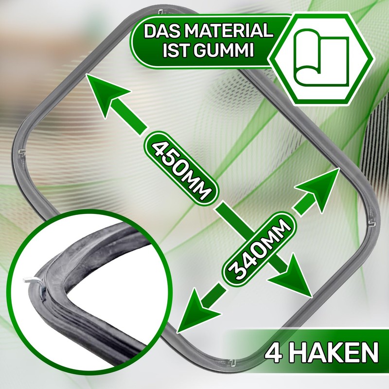Oven Seal 450 x 340 mm with Original Code 00754066