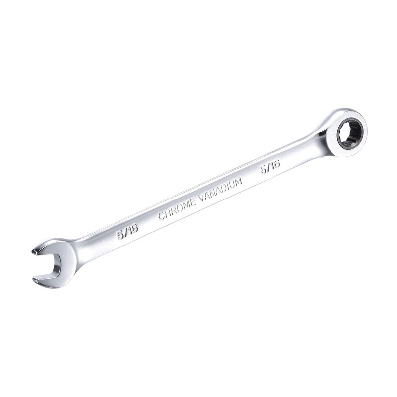 sourcing map 5/16 Inch Ratcheting Combination Wrench SAE 72 Teeth