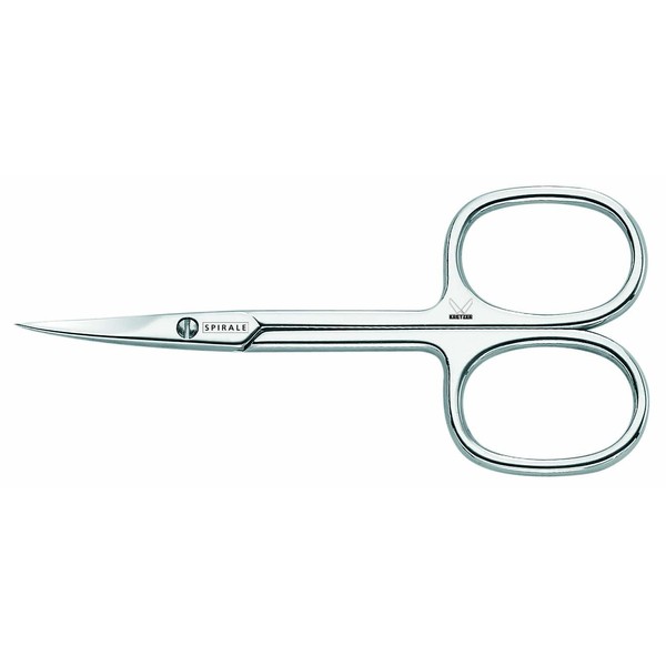 Kretzer Spirale 115609 (15609) 3.5"/ 9cm - Cuticle/Thread Scissors, Curved Blades