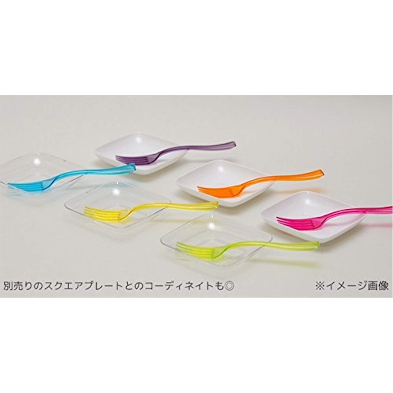 Arm Company Mozaik MZMMTFMX48 Colorful Mini Forks, Green/Blue/Orange/Yellow/Pink/Purple, 3.9 inches