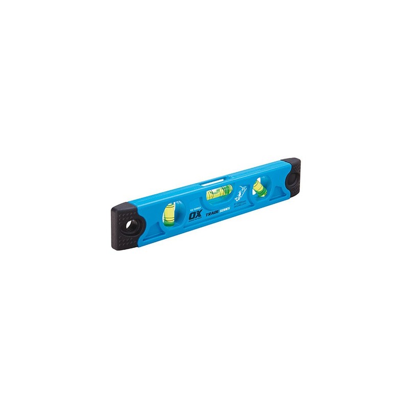 OX TOOLS Trade 10-Inch Torpedo Level - Magnetic & Three