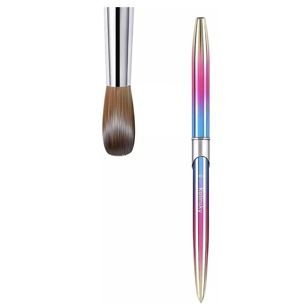 Unbranded pincel #14 para uñas acrilicas 100% kolinsky