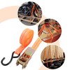 ASelected 2 PCS lashing straps with ratchet and hook 25
