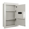 In-Wall Safe with Electronic Keypad and 2 Manual Override Keys