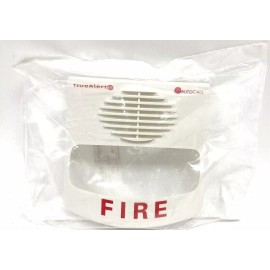 AutoCall Tyco Fire Alarm A49AVC-WWFIRE AV Cover Wall White PN 07431101AC