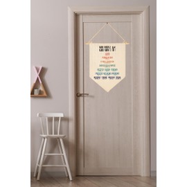 Biblical Affirmations Gift for Kids-Christian Classroom Decor-Sunday Bible School Learning Sign-Flag Decor Gift -Banner Wall Sign Gifts for Homeschooling Church Classroom-Bible Verse Wall Art