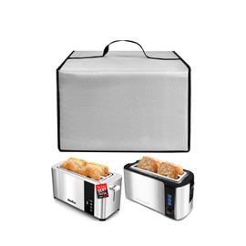 ECT-3100 Toaster Cover Ultra Toast Cover Heat-Resistant Nylon Case for Gourmet ECT-3100 4 Slice MT-110ss Toaster/ for Mueller Full Stainless Steel 4 Slice Bread Machine