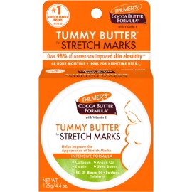 Crema Antiestrías Tummy Butter Palmers Original 125grs 4.4oz Cacao