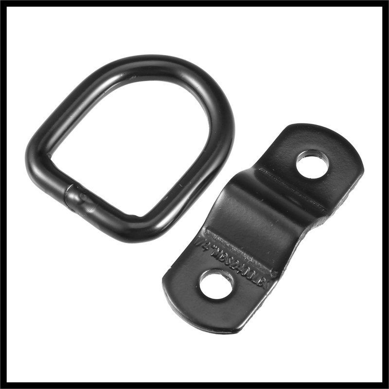 Hihaha 4pcs D Ring Tie Down Anchor 1/4" Diameter for
