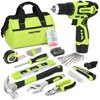 FASTPRO 175-Piece 12V Cordless Drill Set, Drill Driver and Home
