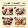 Halloween Pearl Diamond Art DIY Kit,Spooky Pearl Diamond Painting Craft
