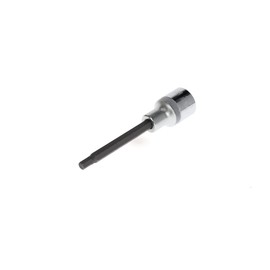 GEDORE red Screwdriver bit socket long hex, 5 mm AF, 1/2" 12.5 mm, Screwdriver bit socket, Tool, R62550519, Steel