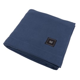 Oruta Towel Blanket 365 Gauze Blanket, 100% Cotton, Approx. 55.1 x 74.8 inches (140 x 190 cm), Thin, Washable, Absorbent, Quick Drying, All Season (Navy)