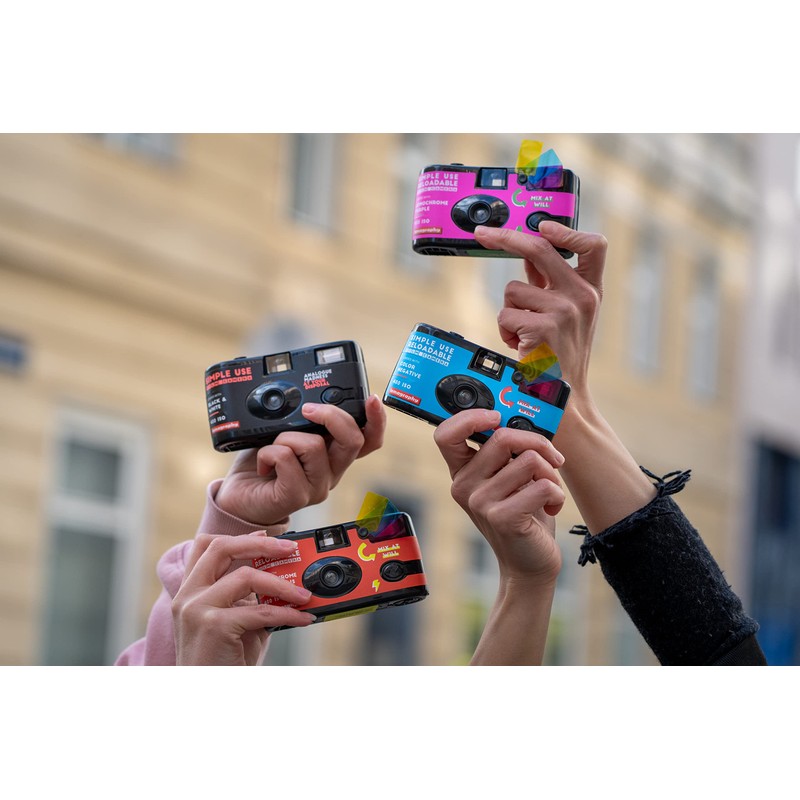 Lomography Simple Use Reloadable Film Camera Colour Negative 400 Film