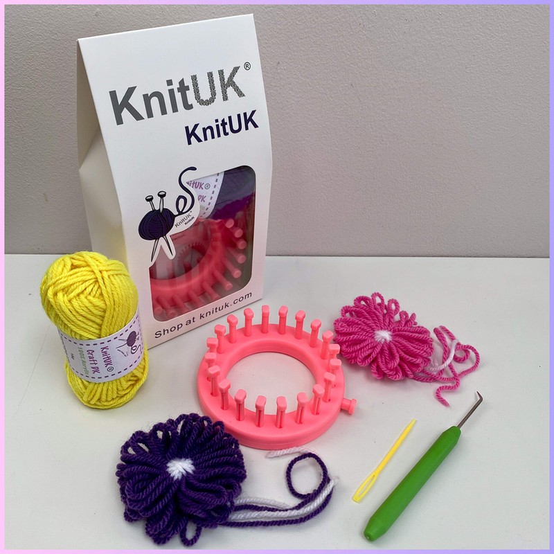 KnitUK Flower Loom (9cm): 20 pegs