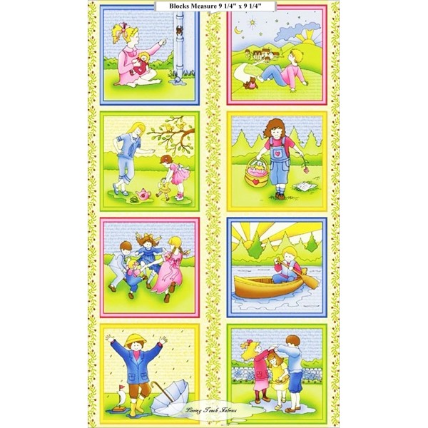 P & B TEXTILES 8 BLOCKS P&B TEXTILES "SING A