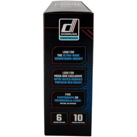 2024 Panini Football Donruss Mega Trading Card Box (1 Autograph or Mem Per Box) Look for Williams, Daniels, Maye, Nix Rookies!