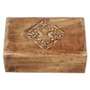 Ajuny Jewellery Box Indian Handmade Country Style Wooden, Storage Box