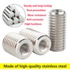Qrity 20 Pcs Thread Inserts, Threaded Sleeves, M8 x 10mm
