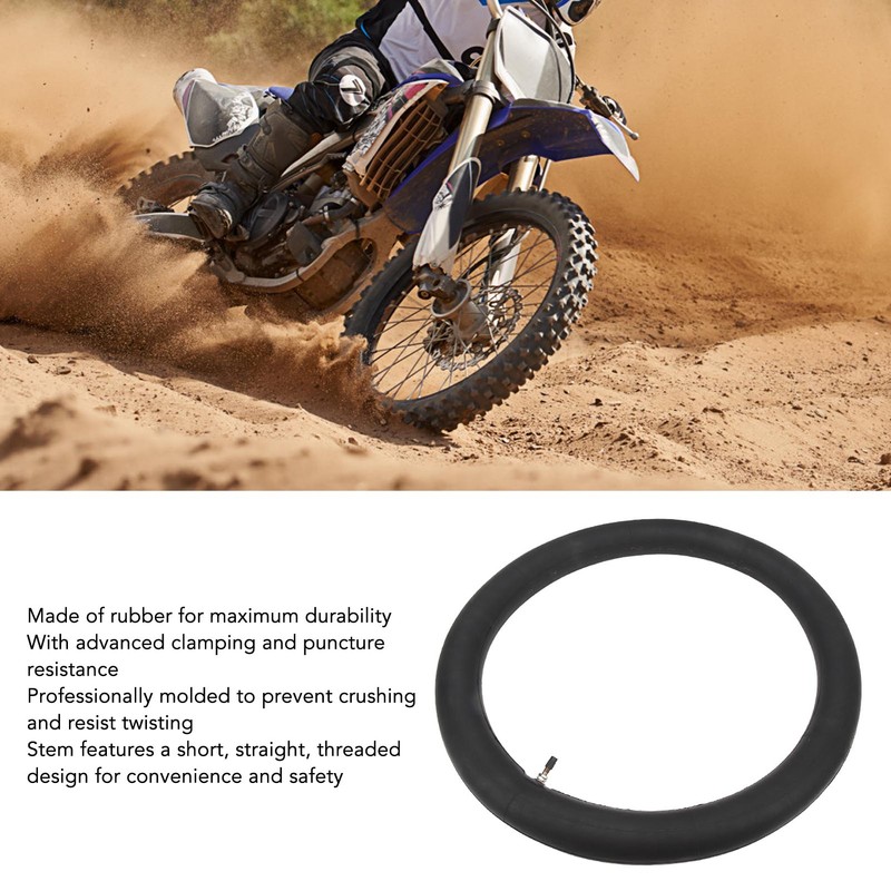 3.00/2.75‑19 Heavy Duty Inner Tube Motocross Inner Tubes Anti Cracking