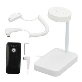 Anti Theft Watch Display Stand with Remote Control 90dB Security Alarm IR Unlock Magnetic Fast Charging for Exhibition