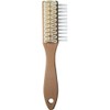 Solitaire Motorcycle Care, Motorcycle Garment Care Handle Brush, Nubuck, Unisex,