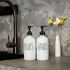 MOMEEMO Soap Dispenser Set 2 Pack, Contains Dish Soap Dispenser