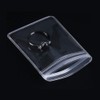 NATX 100pcs Clear PVC Transparent Zip Lock Jewelry Bag Small