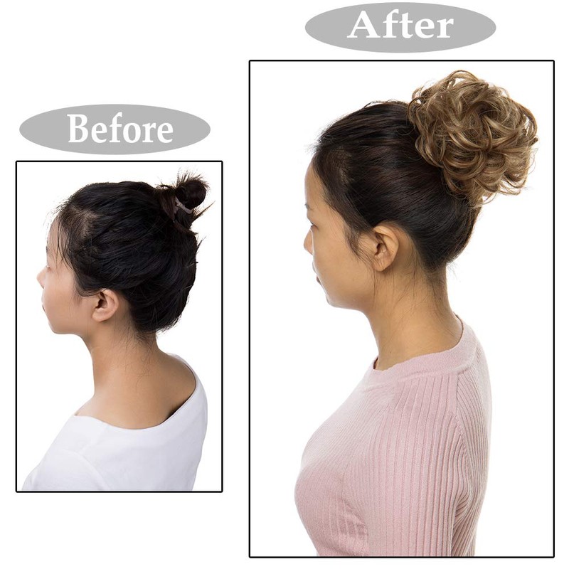 Updo Hair Extension Hair Scrunchie, 25 g