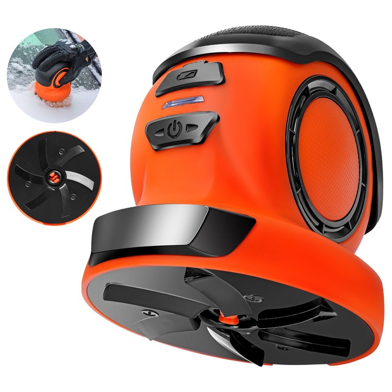 Electric Handheld Ice Scraper for Car Windscreen Portable Car Cleaning