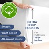 Extra Deep Pockets 400 Thread Count 100% Cotton 3 Piece