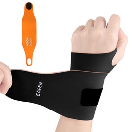 Muñequera Ulnar Muñequera Ultra-Fina Elástica para Desgarro TFCC, Muñequeras para Lesiones por Uso Repetitivo de la Muñeca, Soporte para el Dolor del Túnel Carpiano y Alivio de la Tendinitis, Se Adapta a Ambas Muñecas(Negro)