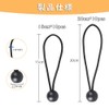 Mutenye Bungee Cords with Balls, Elastic Bands, 20 Pieces (5.9