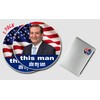 Funny Car Stickers "This Man Ate My Son" - Ted