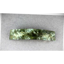 Perfect Hairstyle with Our Hair Accessories - Green Barrette Plastic Marbled Pattern Rectangle Hair Clip Accessory 3 3/8" Long Fashionable Hair Accessory Hair Jewelry Accessories for Lady Women