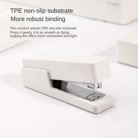 HysmmxHer Stapler, Desktop Stapler, Office Stapler, 25 Sheet Capacity, Includes 1000 Staples and Staple Remover, Non-Slip, (Cyan)