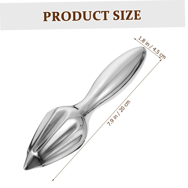 Ciieeo 1Pc Manual Citrus Juicer Cone Lemon Orange Squeezer for