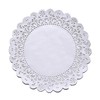 Regency Wraps RW126-4 Elegant Paper Lace 4" Doilie, 4", White