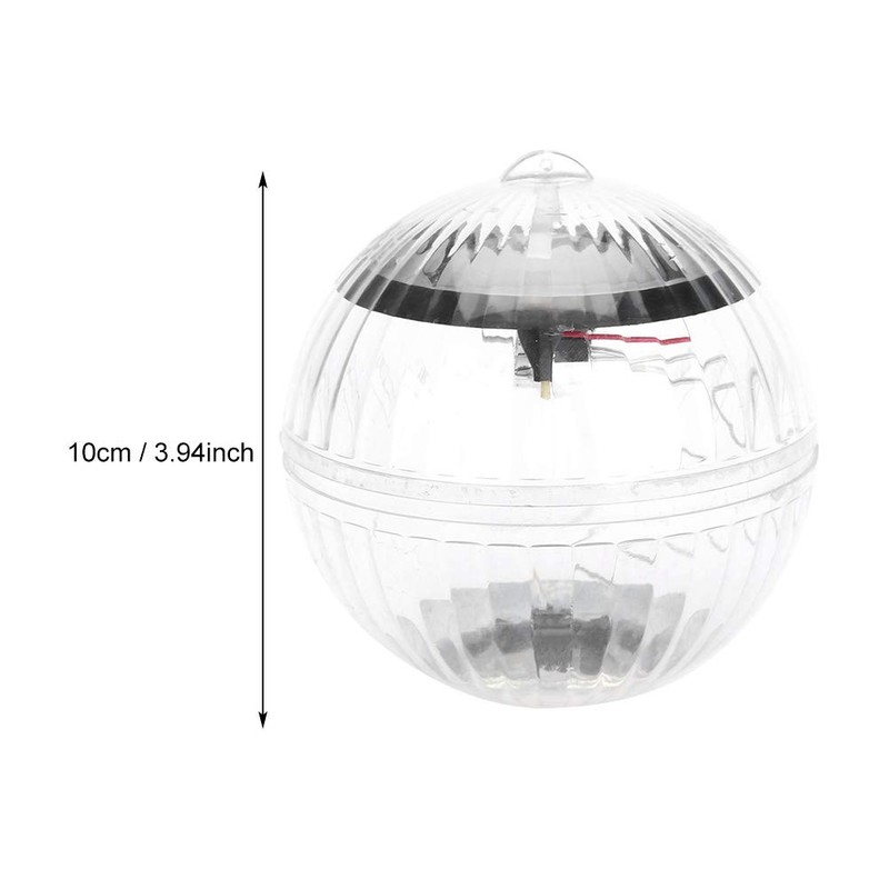 Elprico Solar Pool, Multicoloured Waterproof Solar Floating Ball Lamp Decoration