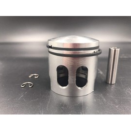 DONSP1986 Gas Engine Motor Windowed Piston Set/Piston/Kit - 2 Stroke 66cc/80cc Gas Motorized Bicycle