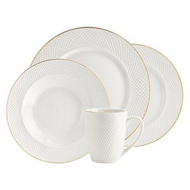 Godinger Lattuccina 16 Piece Dinnerware Set