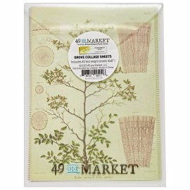 49 AND MARKET - 4 X 6 GROVE COLLAGE SHEETS - 2 PKGS