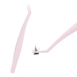 Lash Cluster Tweezer Set with Comb, Set of 4 Eyelash Applicator Tools