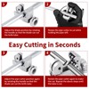 Zeguard 3-19mm Pipe Cutter, Adjustable Pipe Slice, Mini Tube Cutter