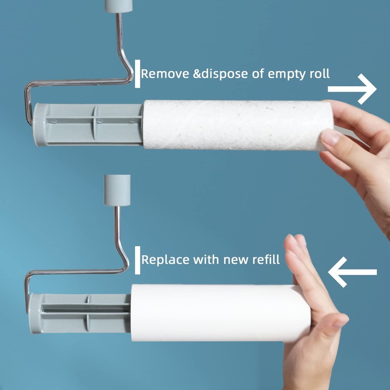 YabeePet Extreme Sticky Large Surface Lint Roller, Long Handle Pet