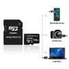 ARCANITE 128GB microSDXC Memory Card with SD adapter - A1,