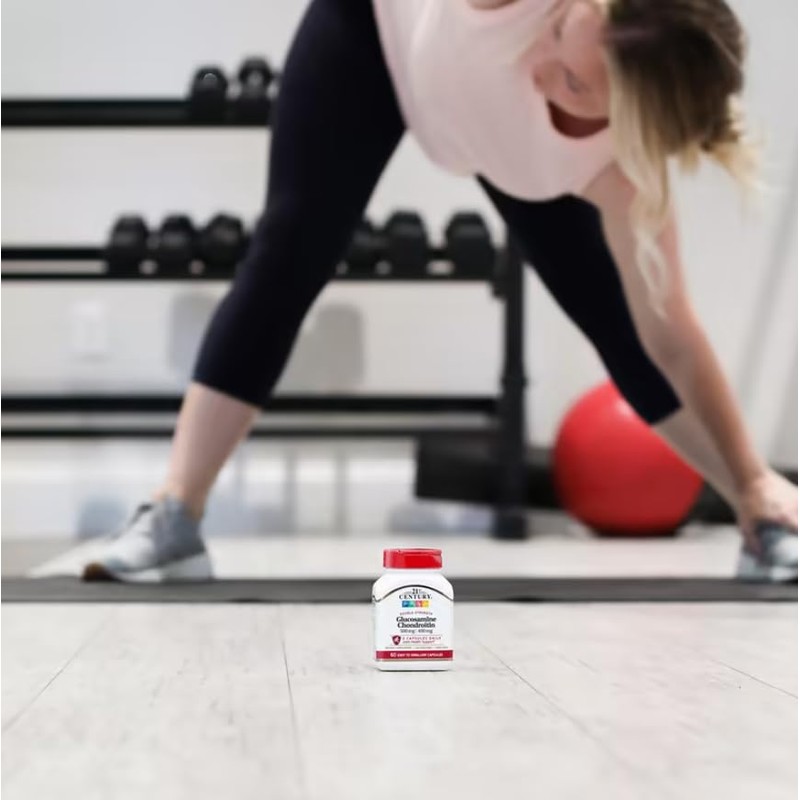 21st Century Glucosamine Chondroitin 500/400mg - Double Strength, cp 60